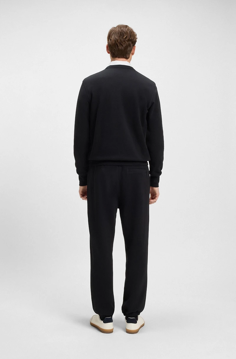 BECKHAM x BOSS sweatshirt mercerised cotton terry