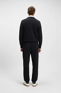 BECKHAM x BOSS sweatshirt mercerised cotton terry