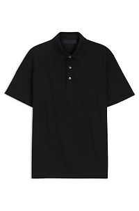 BECKHAM x BOSS polo shirt cotton and silk
