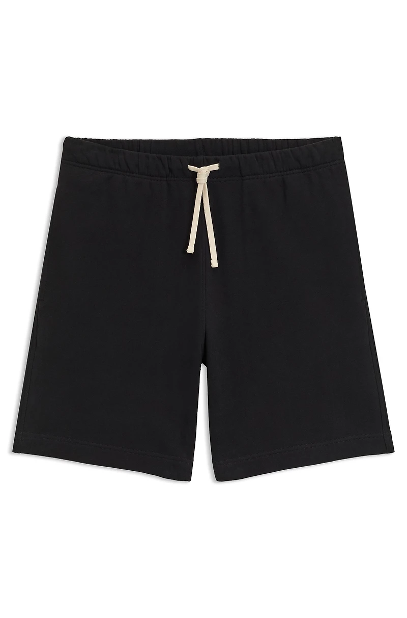 BECKHAM x BOSS oversized-fit shorts cotton terry