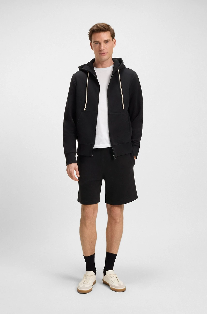 BECKHAM x BOSS oversized-fit shorts cotton terry