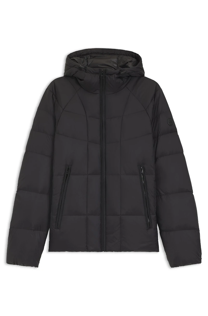 Taffeta jacket with water-repellent finish