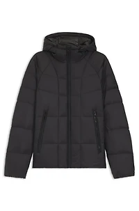 Taffeta jacket with water-repellent finish