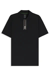 Paddy polo shirt with logo placket
