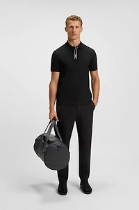 Paddy polo shirt with logo placket