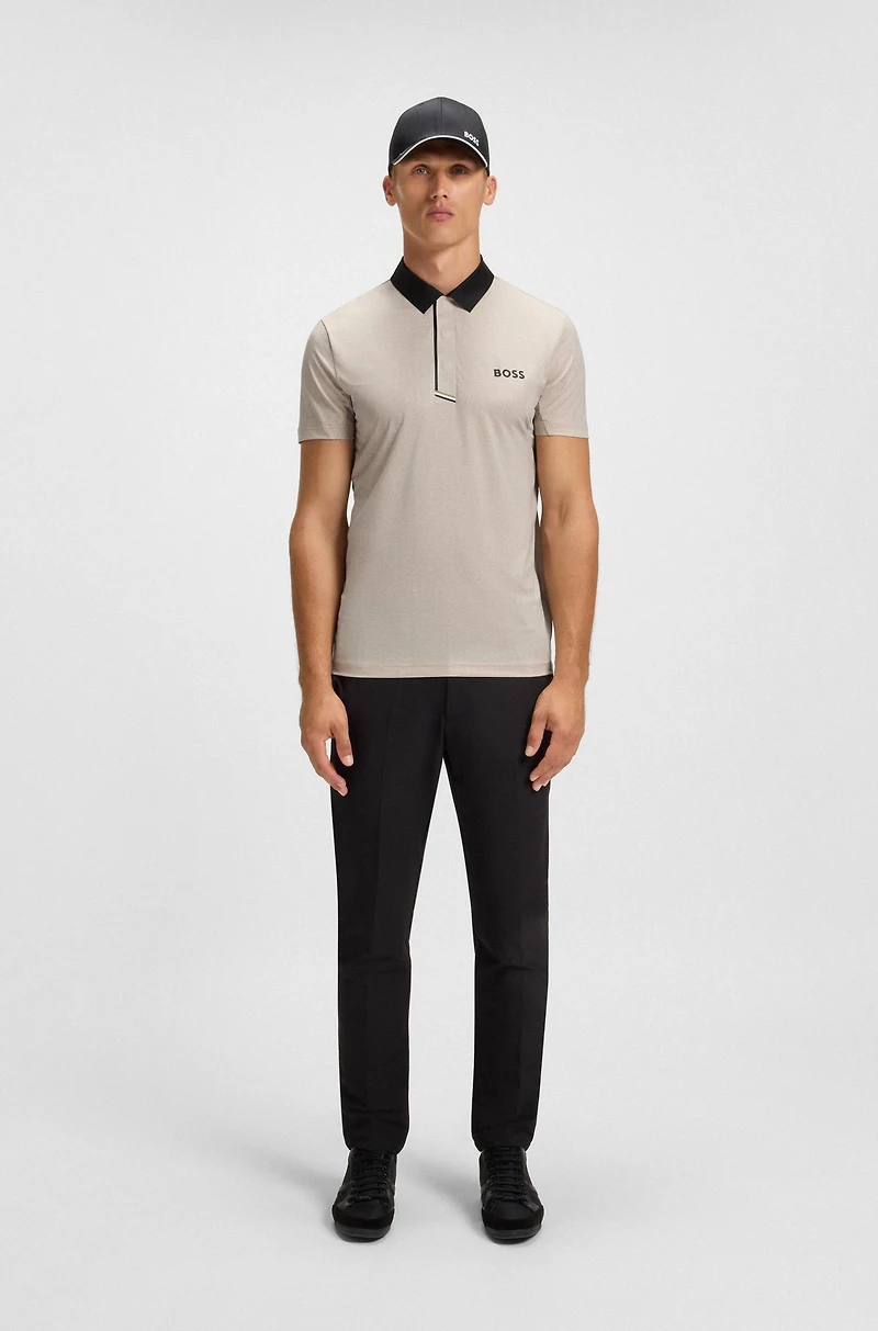 Paddy polo shirt quick-dry stretch jersey