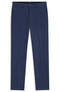 Slim-fit trousers cotton, cashmere and stretch