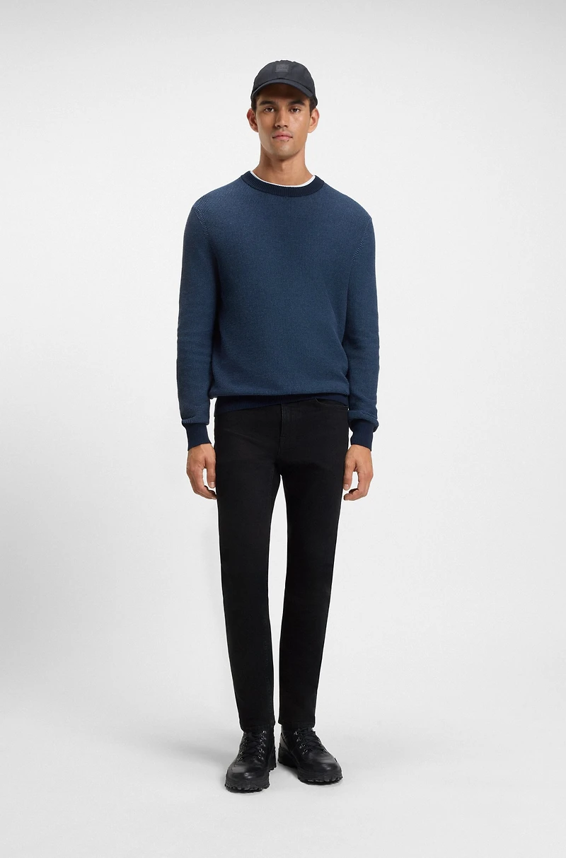 Delaware blue slim-fit jeans comfort-stretch denim