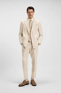 Relaxed-fit trousers cotton-alpaca corduroy