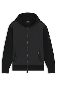 BOSS x ASTON MARTIN zip-up hoodie virgin wool