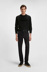 BOSS x ASTON MARTIN sweater with embroidered logo