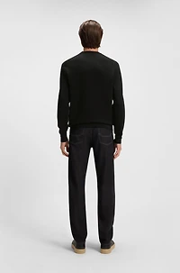 BOSS x ASTON MARTIN sweater with embroidered logo