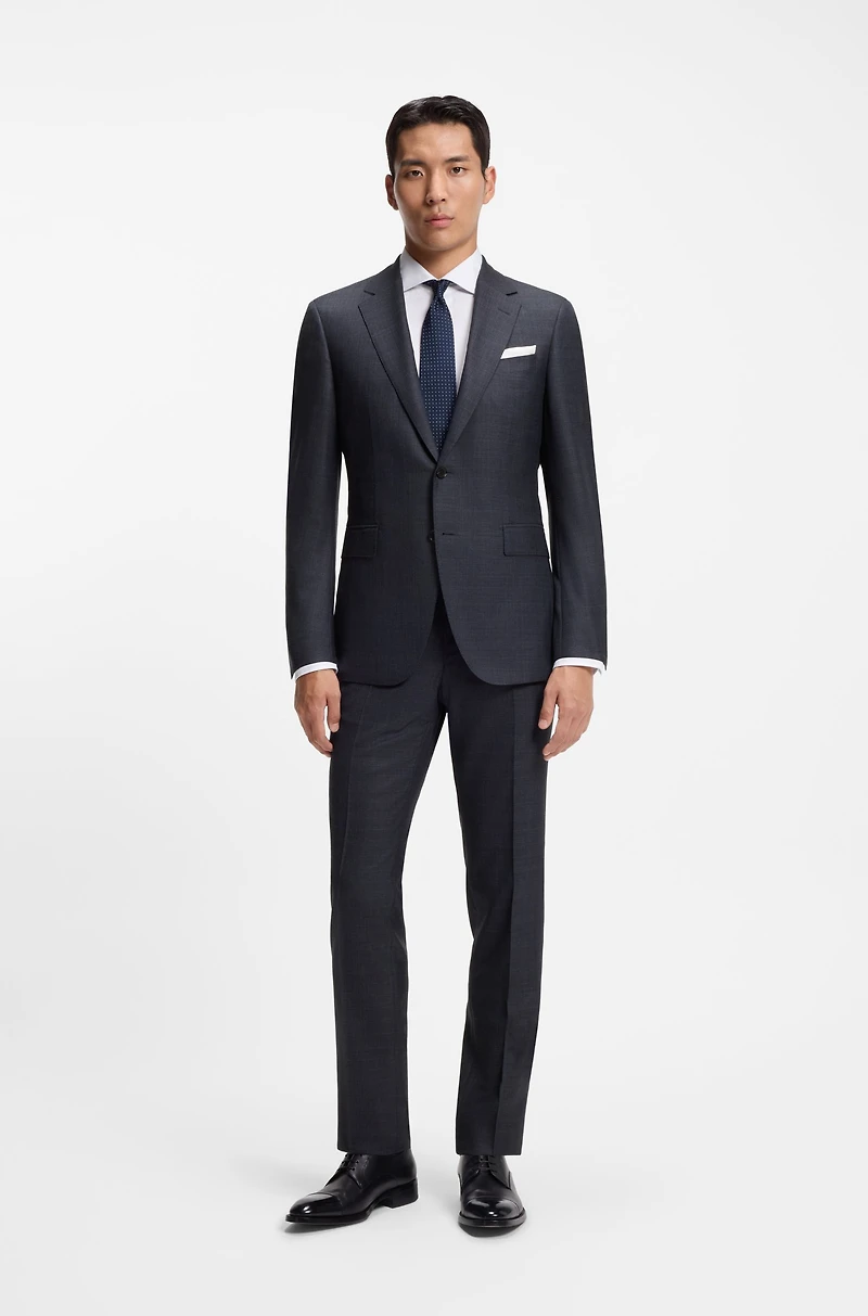 Slim-fit shirt an Italian-made cotton blend