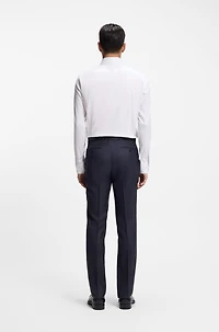 Slim-fit shirt an Italian-made cotton blend