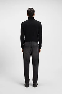 Maine black regular-fit jeans mechanical-stretch denim