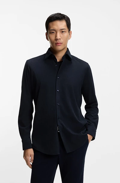 Regular-fit shirt baby corduroy