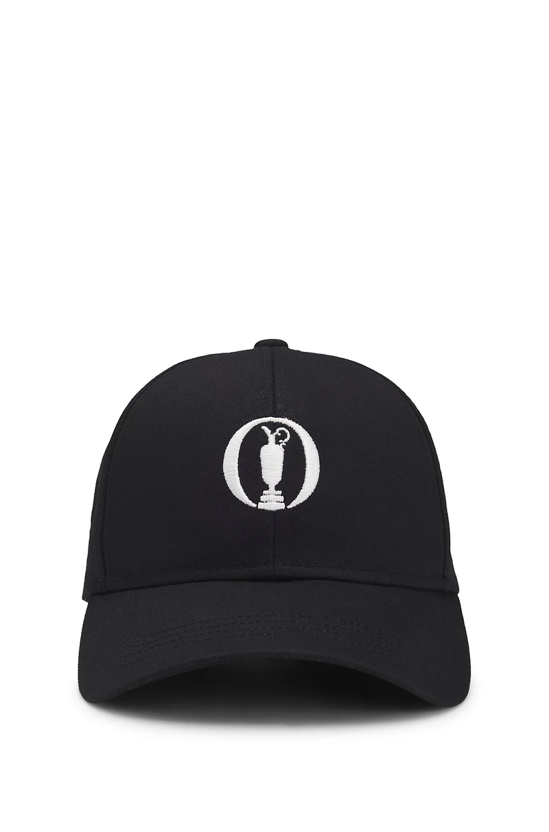 The Open trophy-embroidered cap in cotton twill