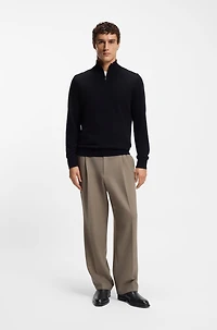 Side-zip boots leather