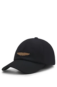 BOSS x ASTON MARTIN virgin-wool cap with logo