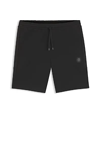 Cotton-blend shorts with Double B monogram