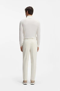 Tapered-fit trousers stretch-cotton corduroy