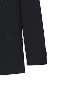 Two-piece slim-fit suit pinstripe virgin wool