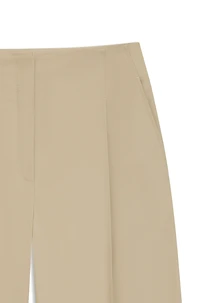 Relaxed-fit trousers stretch cotton