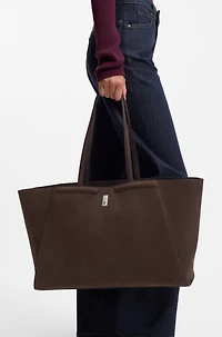 Ariell shopper bag in nubuck