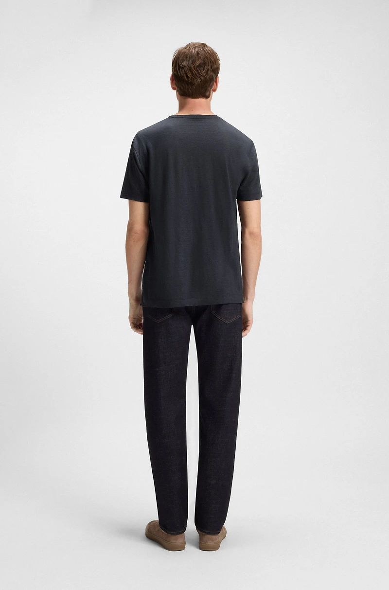 BECKHAM x BOSS T-shirt soft linen