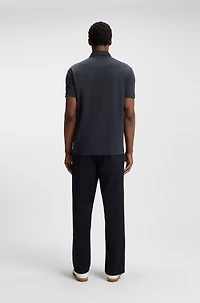 BECKHAM x BOSS polo shirt linen