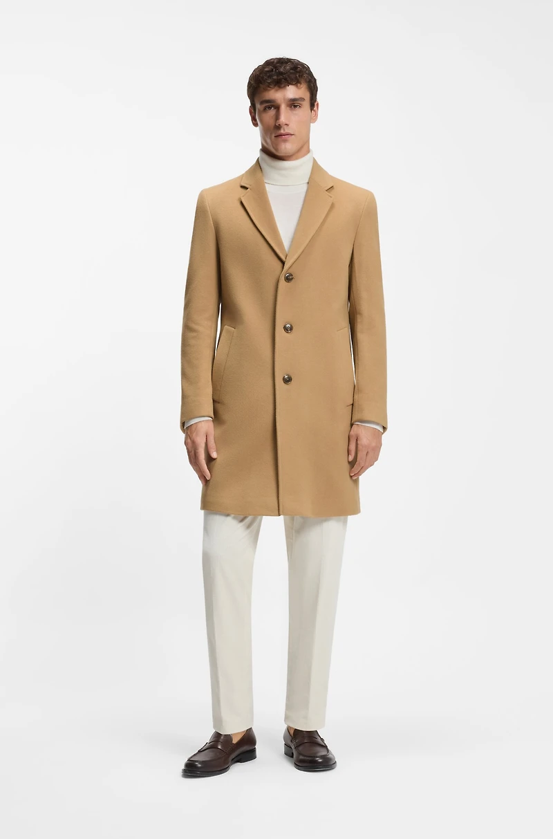 Formal coat a wool blend