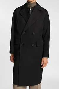 THE CHANGE water-repellent coat with detachable vest