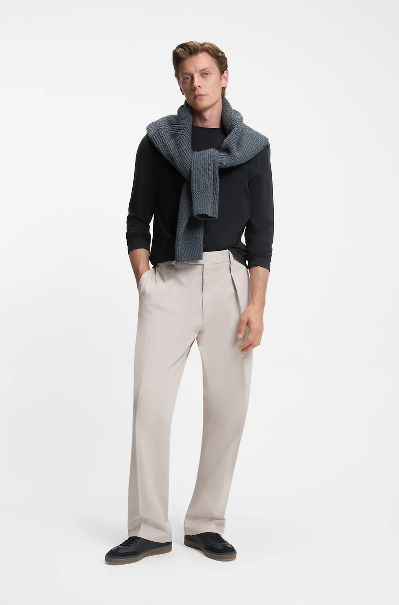 BECKHAM x BOSS T-shirt mercerised cotton