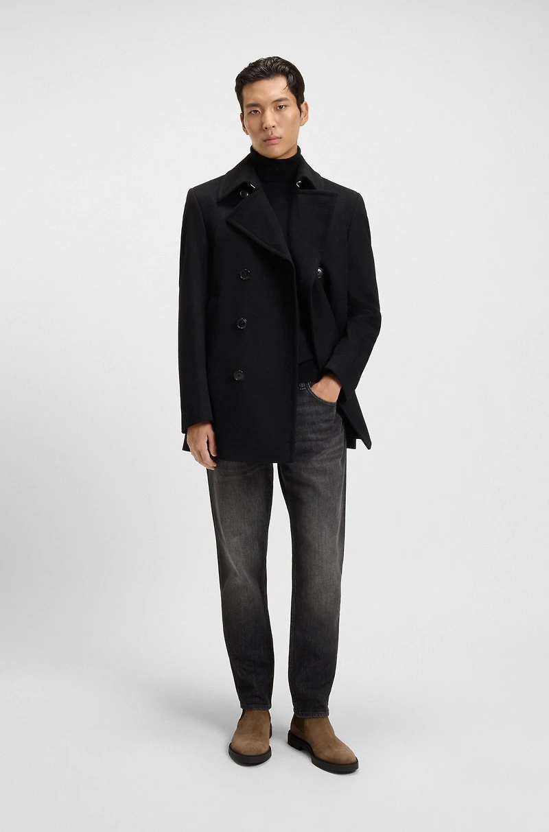 Signature-stripe Chelsea boots suede