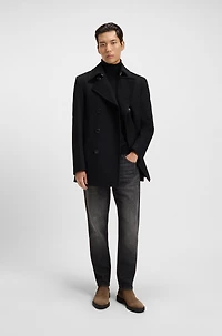 Signature-stripe Chelsea boots suede