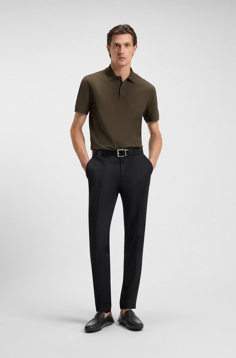 Printed-leather moccasins with driver sole