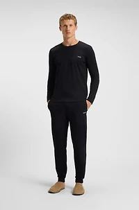 Microfibre slippers with fluffy lining