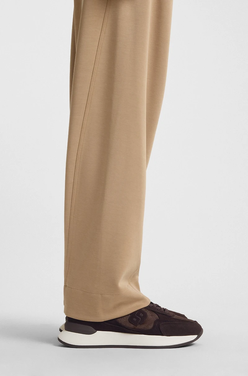 Trainers pony-hair leather and suede