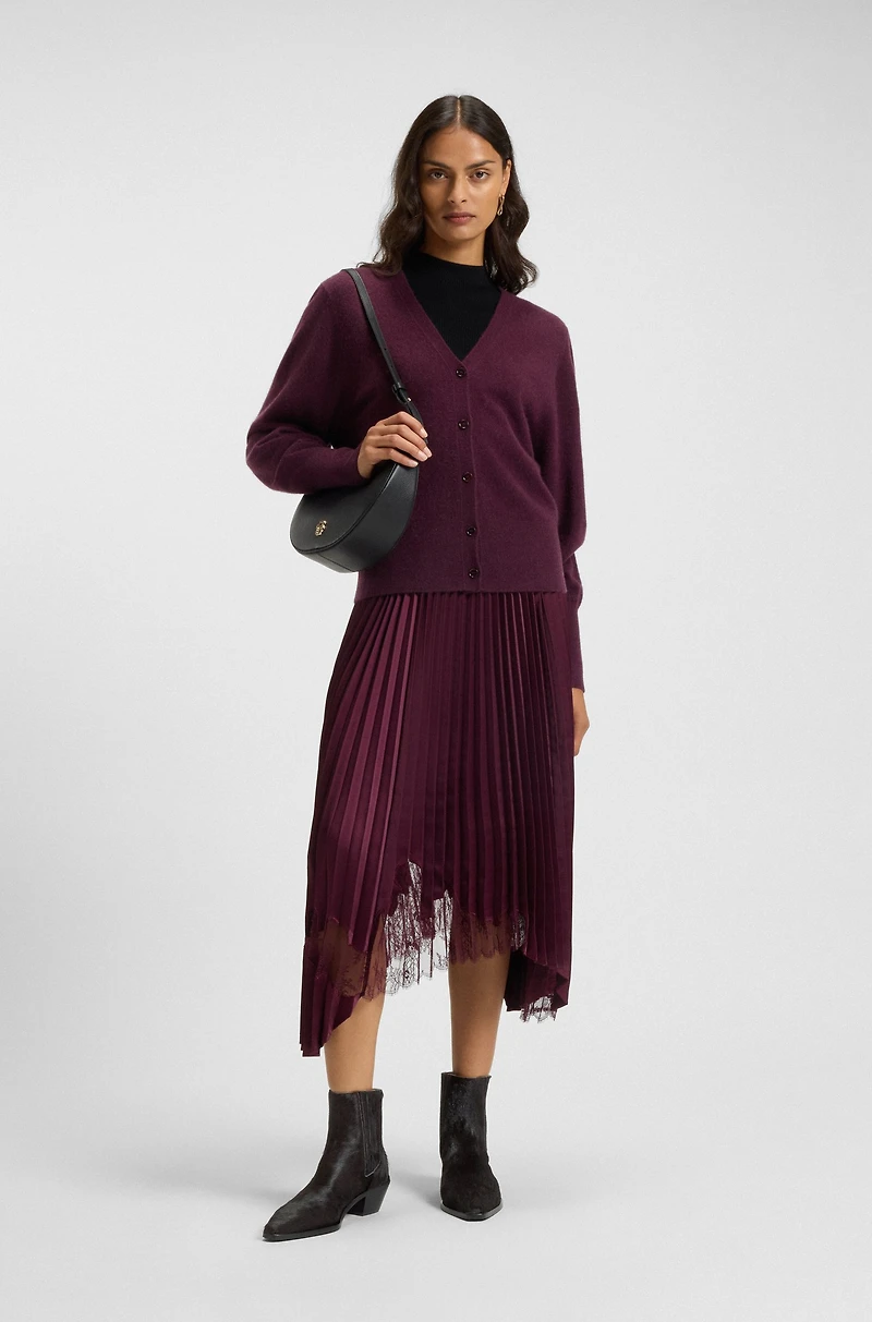 Ankle boots pony-hair leather