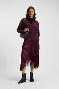 Ankle boots pony-hair leather