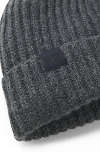 BECKHAM x BOSS beanie hat in virgin wool and cashmere