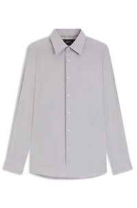 Slim-fit shirt an Italian-made cotton blend