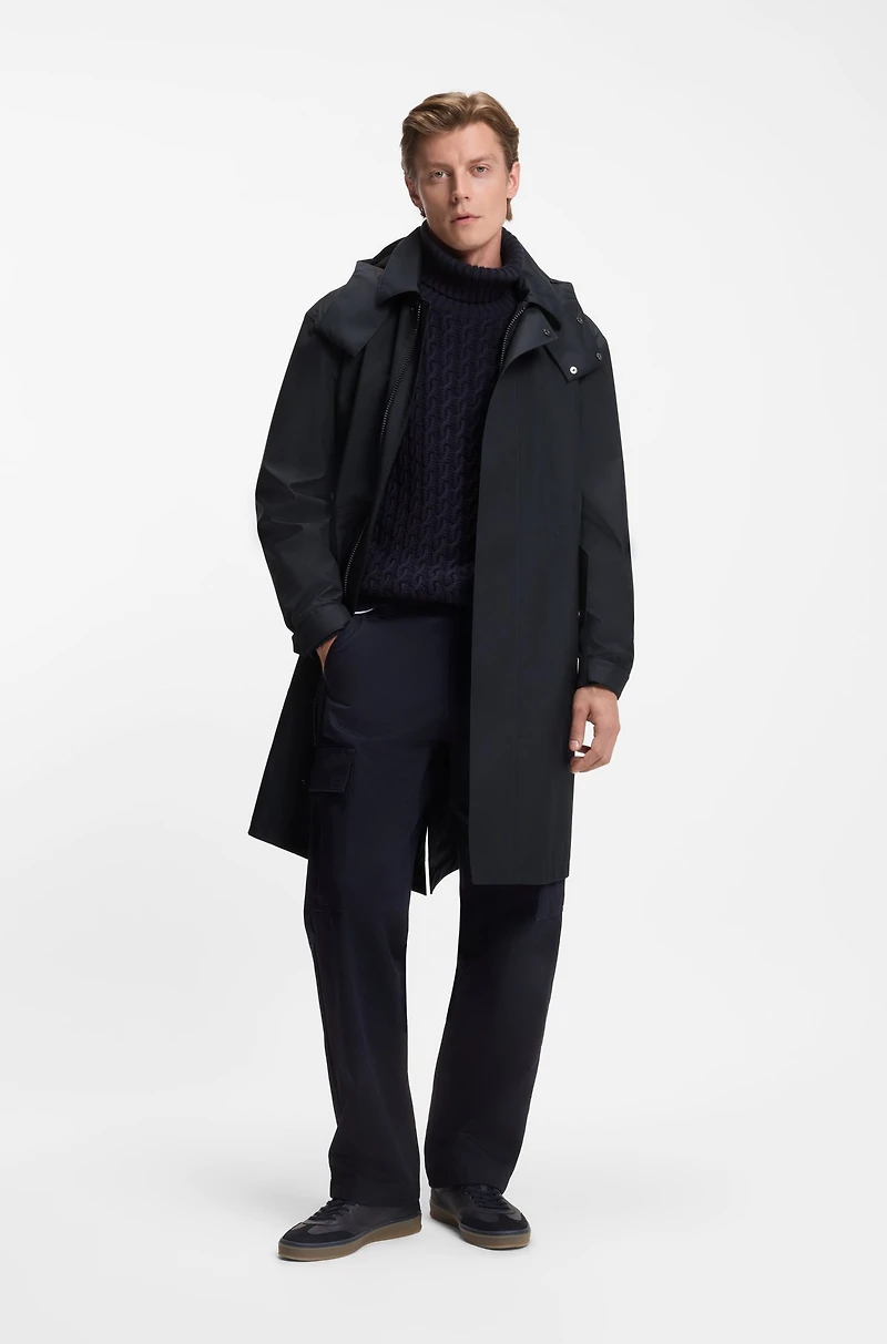 BECKHAM x BOSS water-repellent jacket