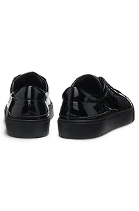 Gary trainers with patent effect