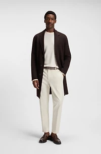 Pin-buckle belt Italian nubuck