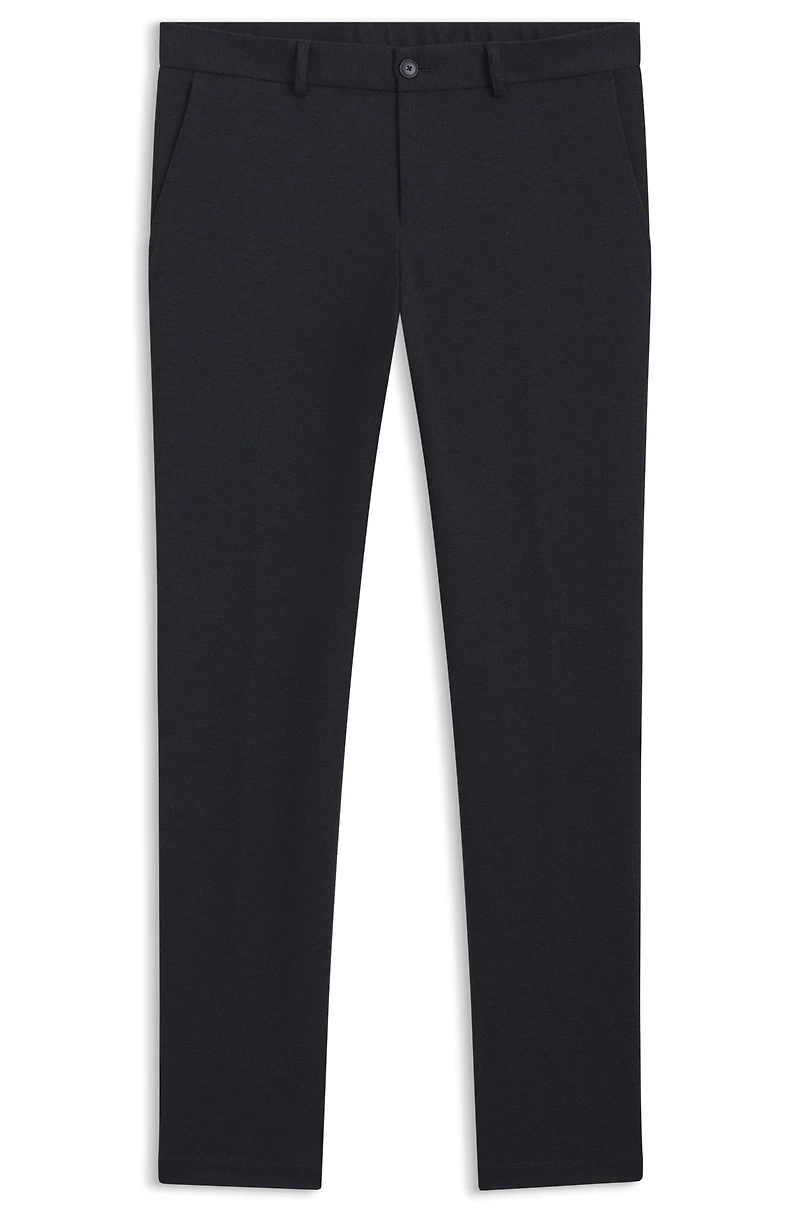 Slim-fit trousers performance-stretch fabric