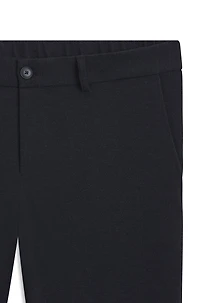 Slim-fit trousers performance-stretch fabric