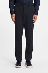 Slim-fit trousers performance-stretch fabric
