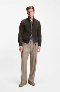 BECKHAM x BOSS rubber-sole trainers leather