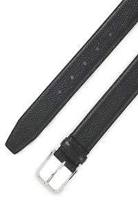 Pin-buckle belt Italian leather